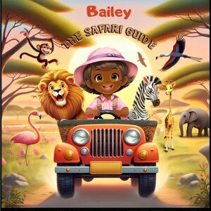 Safari Adventure Customized Book